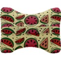 Watermelon Pattern Slices Fruit Velour Seat Head Rest Cushion View2