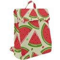 Cute Watermelon Seamless Pattern Flap Top Backpack View2