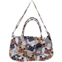 Many Dogs Pattern Removable Strap Handbag View1