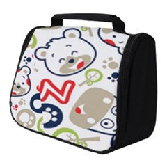 Animals Pattern Full Print Travel Pouch (small) by Simbadda