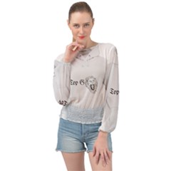 (2) Banded Bottom Chiffon Top by Alldesigners