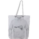 (2)Dx hoodie Full Print Rope Handle Tote (Large) View1