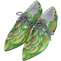 Beautiful Peacock Pointed Oxford Shoes View2