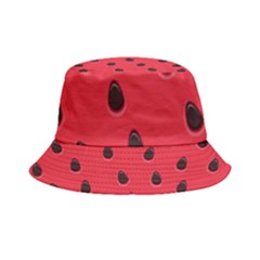 Seamless-watermelon-surface-texture Inside Out Bucket Hat by Simbadda