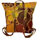 Abstract Oil Painting Buckle Up Backpack View3