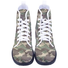 Camouflage Design Kid s High-top Canvas Sneakers by Excel