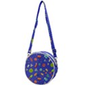 Virus-seamless-pattern Crossbody Circle Bag View1