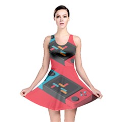 Gaming Console Video Reversible Skater Dress by Grandong