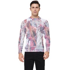 Vintage Landmarks Travel Men s Long Sleeve Rash Guard by Proyonanggan