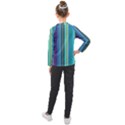 Color Stripes Kids  Long Mesh Tee View2