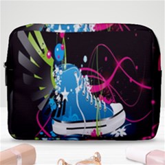 Sneakers Shoes Patterns Bright Make Up Pouch (large) by Proyonanggan