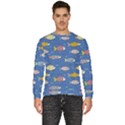 Sea Fish Blue Submarine Animal Men s Fleece Sweatshirt View1