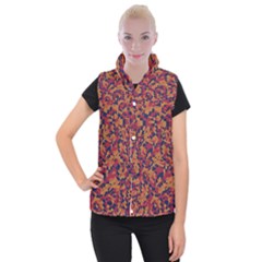 Kaleidoscope Dreams  Women s Button Up Vest by dflcprintsclothing