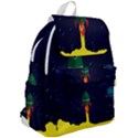 Rocket Halftone Astrology Astronaut Top Flap Backpack View2