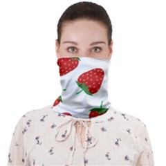 Seamless Pattern Fresh Strawberry Face Covering Bandana (adult) by Bangk1t