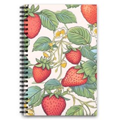 Strawberry Fruit 5 5  X 8 5  Notebook by Amaryn4rt