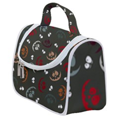 Art Halloween Pattern Creepy Design Digital Papers Satchel Handbag by pakminggu