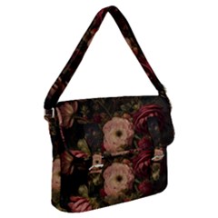 Flower Nature Background Bloom Buckle Messenger Bag by Ravend