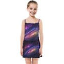 Universe Space Star Rainbow Kids  Summer Sun Dress View1