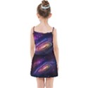 Universe Space Star Rainbow Kids  Summer Sun Dress View2