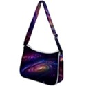 Universe Space Star Rainbow Zip Up Shoulder Bag View2