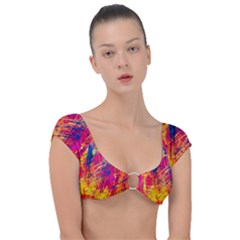 Various Colors Cap Sleeve Ring Bikini Top by artworkshop