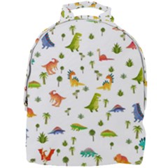 Vector Baby Dino Seamless Pattern Mini Full Print Backpack by Grandong