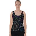 Mathematics  Physics Maths Math Pattern Velvet Tank Top View1