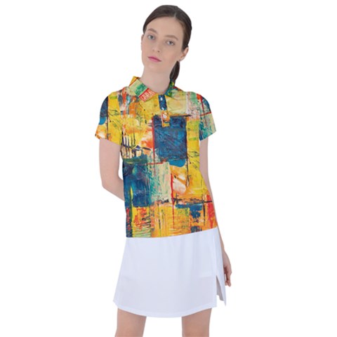 Wall Art Women s Polo Tee by artworkshop