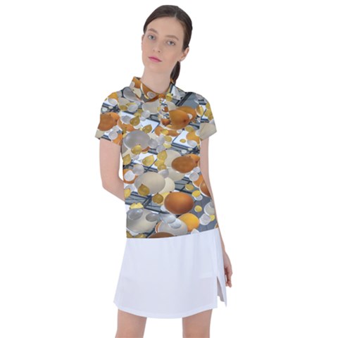 Wallpapper Women s Polo Tee by artworkshop