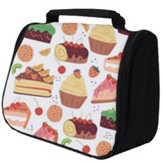 Dessert And Cake For Food Pattern Full Print Travel Pouch (big) by Grandong