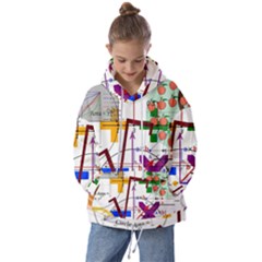 Mathematics Formula Physics School Kids  Oversized Hoodie by Grandong