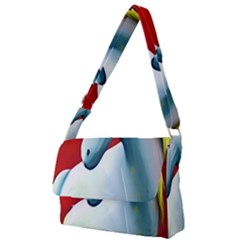 Unicorn Design Full Print Messenger Bag (s) by Trending