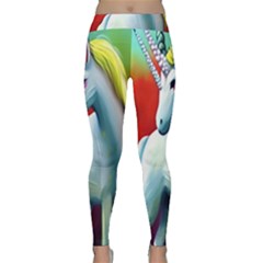 Unicorn Design Classic Yoga Leggings by Trending