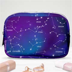 Realistic Night Sky With Constellations Make Up Pouch (small) by Cowasu