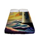 Lighthouse Colorful Abstract Art Fitted Sheet (Full/ Double Size) View1