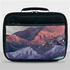 Adventure Psychedelic Mountain Lunch Bag by uniart180623