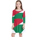 Heart-love-affection-jordan Kids  Quarter Sleeve Skater Dress View1