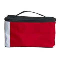 Heart-love-flag-denmark-red-cross Cosmetic Storage Case by Bedest