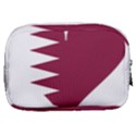 Heart-love-flag-qatar Make Up Pouch (Small) View2