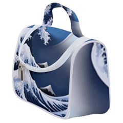 The Great Wave Off Kanagawa Satchel Handbag by pakminggu