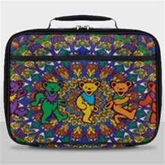 Dead Dancing Bears Grateful Dead Pattern Full Print Lunch Bag by Grandong