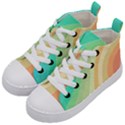 Arrangement-aesthetics-aesthetic Kids  Mid-Top Canvas Sneakers View2