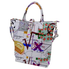 Mathematics Formula Physics School Buckle Top Tote Bag by Bedest