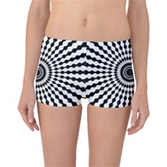 Starburst-sunburst-hypnotic Boyleg Bikini Bottoms by Bedest