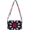 Kaleidoscope-round-metal Double Gusset Crossbody Bag View1