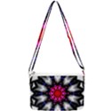 Kaleidoscope-round-metal Double Gusset Crossbody Bag View2