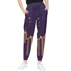 Skyscraper Town Urban Towers Women s Tapered Pants by pakminggu