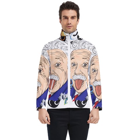 Albert Einstein Physicist Men s Bomber Jacket by Cowasu