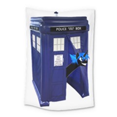 Tardis-doctor-who Small Tapestry by Cowasu